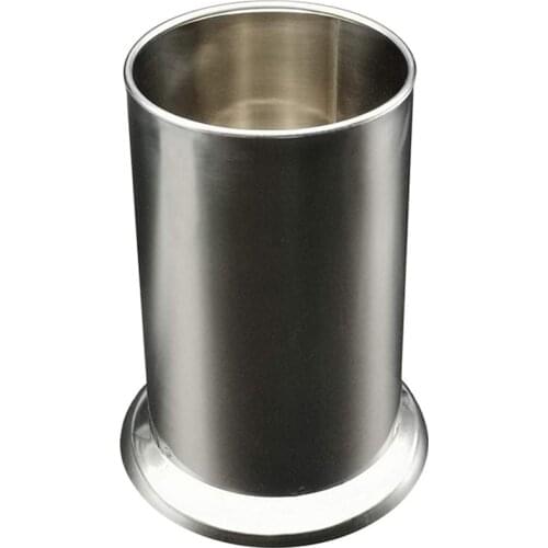 Stainless Steel Straw Holder, Counter-Top Straw Dispenser, Cutlery Organizer, Spoons Forks Chopsticks Storage