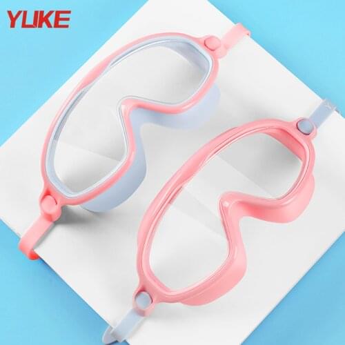 Kids Swim Goggles Children 3-14Y Wide Vision HD Anti-Fog-UV Swimming Pool Glasses Eyewear Snorkeling Diving Mask Outdoor Sports