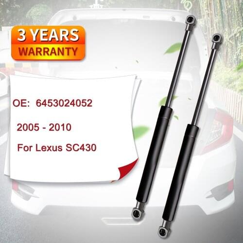 Tailgate Boot Gas Strut 6453024052 6453024051 for Lexus SC430 2005 2006 2007 2008 2009 2010