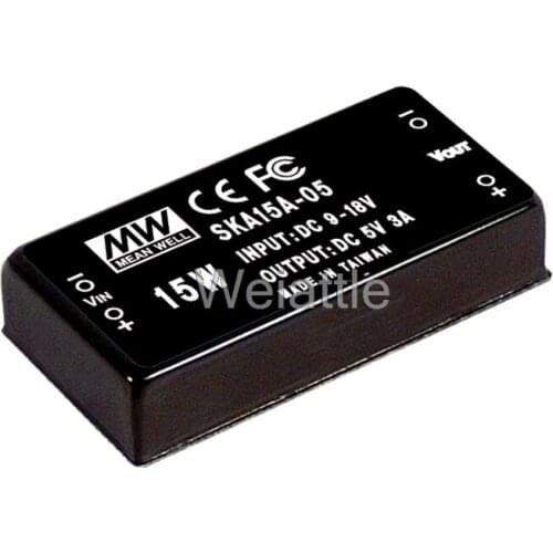 MEAN WELL original SKA15A-033 3.3V 3000mA meanwell SKA15 3.3V 9.9W DC-DC Regulated Single Output Converter