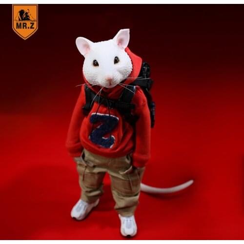 Mr.Z Pocket Zoom No,4 PZCS010 series mouse Model Toy Simulation Animal mouse Model Toy for Action Figure Scene Car Decoration