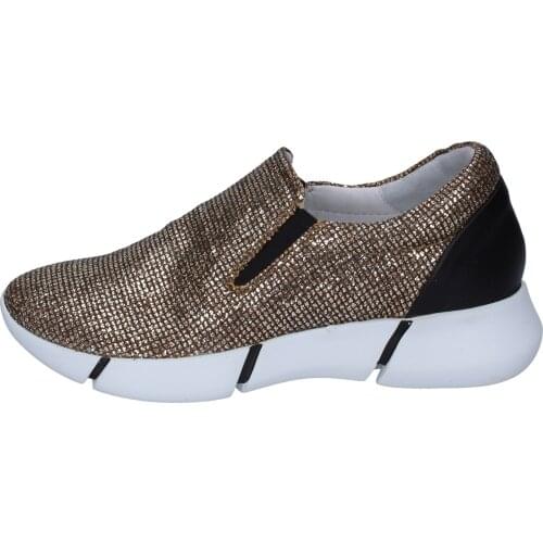 ELENA IACHI moccasins womens shoes gold glitter