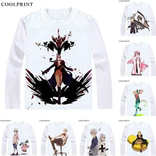 Prussia Germanic Gilbert Beilschmidt T Shirt Axis Powers Hetalia Men T-shirt Casual Vintage TShirt Printed Long Sleeve Shirts