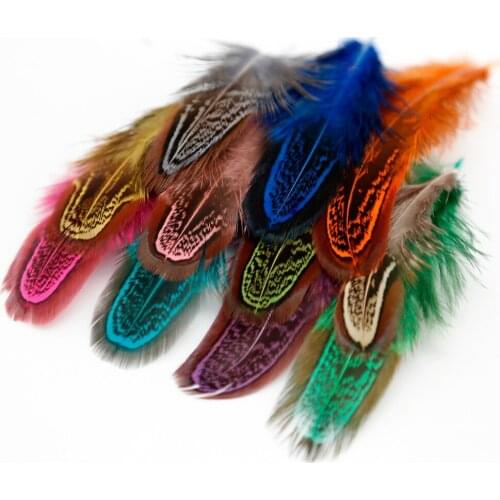 Okuko Feathers 4-8cm 50pcs/bag Feathers Ornaments Accessories DIY Jewelry Craft Production Wedding Party