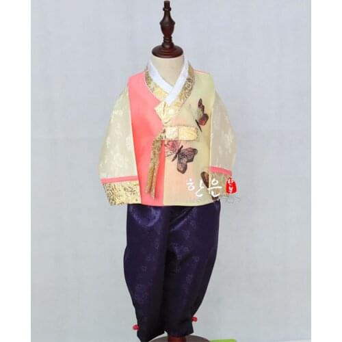 Korean Original Imported Fabrics First Birthday Korean Clothes Latest Boy Korean Clothes He-tz6127