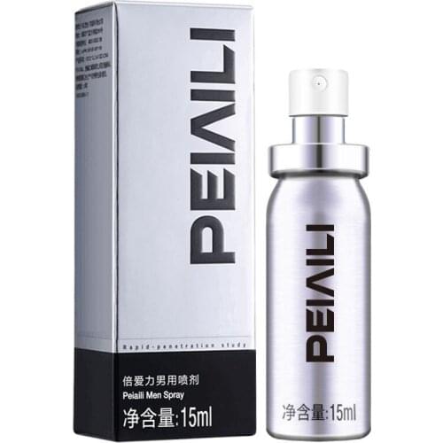 Peiaili الأزرق + 60 دقيقة تأخير الذكور رذاذ طبيعي رجل المطيل الجنسي القذف محسن متعة للرجال دائم