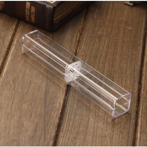 Crystal Acrylic Microblading pen Box caneta microblading tebori stand display and storage box brow manual tattoo accesories