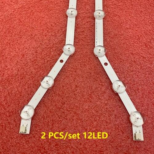 2pcs LED Backlight strip for UE32EH5040 UE32EH5047 UE32EH5050 UE32EH5057 UE32EH5300 UE32EH5305 LM41-00001S BN96-35204A 34193A