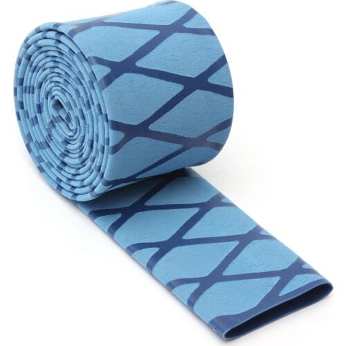 20mm Non Slip Heat Shrink Tubing Textured Grip Fishing Rod Racket Sleeve Handle Blue