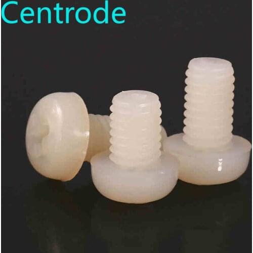 Gb818-85pm cross recessed pan head machine screw nylon screw round head plastic screw m2-m8 20PCCS