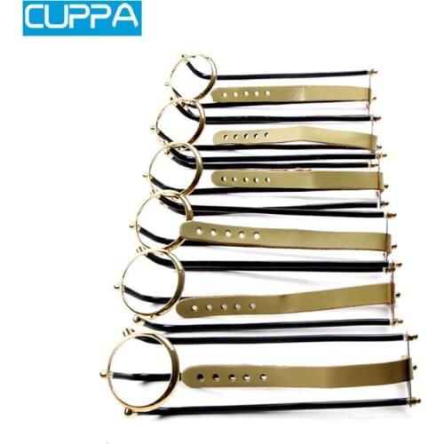 High Quality Cuppa 6pcs/set Billiard Pool Table pathway Billiards supplies leather slide Billiard Accessories China