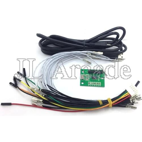 Xinmotek XM-08 Single Player Arcade Game Controller For PS3 PC Android Raspberry Pi, Zero Delay USB Encoder, JAMMA MAME Machine