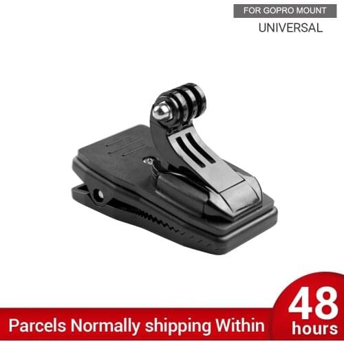 360 Degree Rotary Hat Belt Backpack Clip Clamp Mount for GoPro Hero 9 8 7 6 5 4 Yi 4K Eken Sjcam Action Camera Accessory