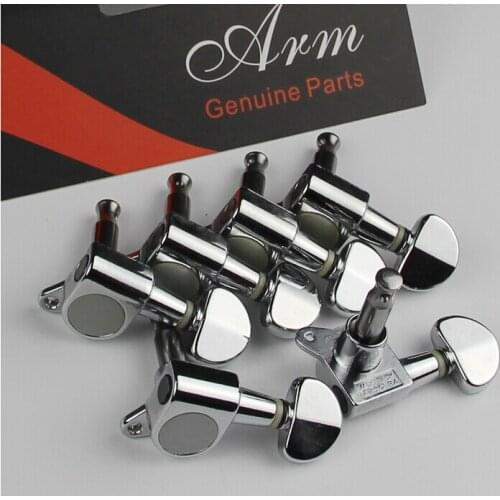 1set 6R Lock Tuning Pegs Tuners Machine Heads Chrome High Qulity