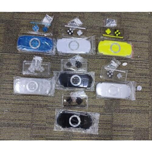 14 Colors Replacement Full Housing Case for PSP 2000 PSP2000 Complete Shell button + sticker + Screw + Free shipping