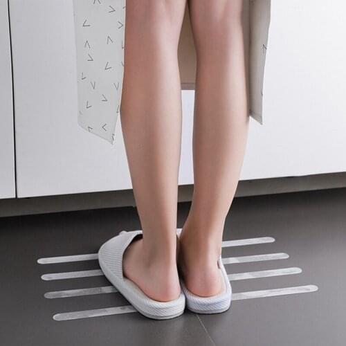 5 Non-slip Shower Strip Sticker Transparent Bathtub Mat Step Baby Old Man Anti-fall High Strength Paste Safety Tape Pad Sticker