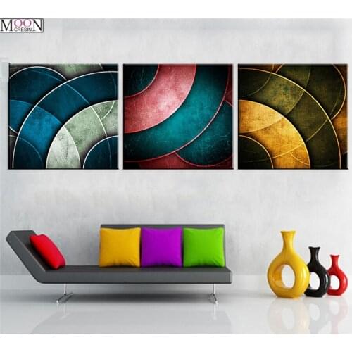 5D DIY Diamond Painting Cross Stitch Abstract Canvas Paintings Diamond Mosaic Full Square Drill DIY Diamond Embroider Decoration