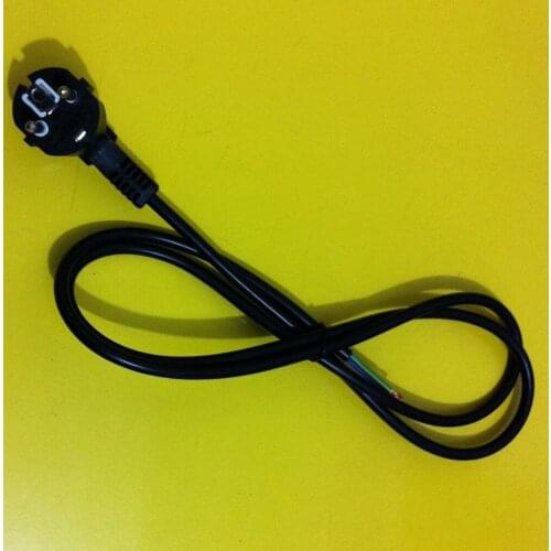 Free Shipping 10PCS/Lot PVC Cable 16A-250V Europe VDE Power Cords Model S03 Length 1meter