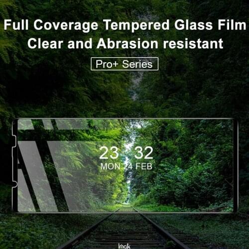 For Sony Xperia 10 III Glass Protect Film IMAK Pro Mirror Full Coverage Tempered Glass for Sony Xperia 1 III Screen Protector