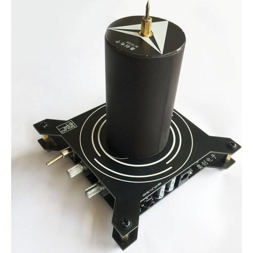 Tesla Coil High Voltage Arc Artificial Lightning Generator Plasma Speaker AC-E103
