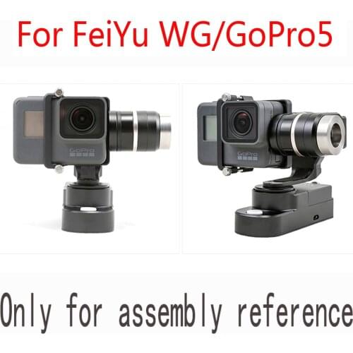 FeiyuTech 44.7mm Adapter Mount for Feiyu G4/WG Gimbal Replace Hanging Board Plate for GoPro5 Xiaomi Yi Sports Camera