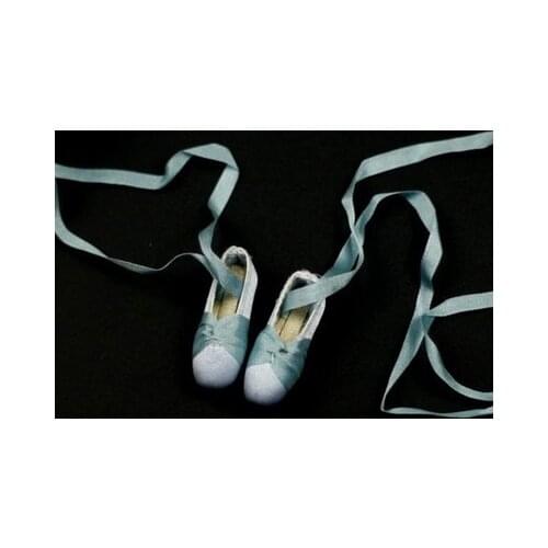 OB11 doll shoes and Blythes doll suitable for 1/12 fashion noble silk lace dance shoes pink gray blue red black and other colors