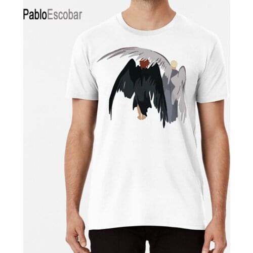 Minimal Good Omens T shirt good omens goodomens michael sheen david tennant angel devil crowley