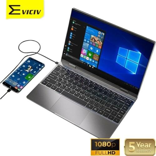 LapDock for HP Elite x3 Dex Monitor EVICIV Rechargeable Portable Touchscreen LCD Display USB C HDMI Tactile Screen 1080P Battery