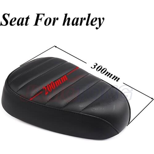 New Passenger Sissy Bar Backrest Cushion Pad For Harley Honda Suzuki Synthetic Leather Motorcycle Seat