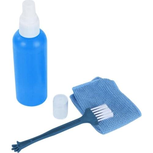 POWERMASTER KCL-02 100ML SPRAY + FIBER CLOTH + BRUSH LCD SCREEN CLEANING SET