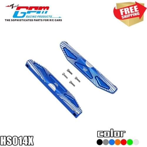 RC Radio control car GPM TRXAS 1/10 HOSS 4X4 VXL Aluminum alloy left and right outer wing guards option upgrade parts