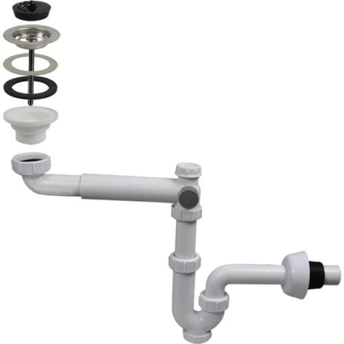 Talea Basin strainer drainer with hose Drainage waste pipe for sink kitchen bathroom Disposer stopper waste set Basin Drain Kit