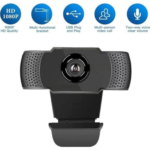 Conference PC Webcam Autofocus USB Web Camera Laptop Desktop for Office Meeting Home with Mic 1080P HD Web Cam