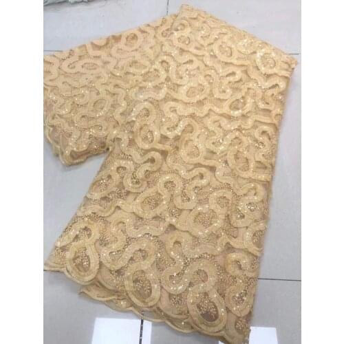 Embroidery Tulle Lace Pure White 2021 High Quality Nigerian African Cord Lace Fabric Punch Net Lace For Party 5yards