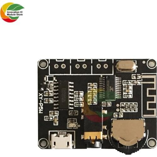 Ziqqucu PAM8406 Bluetooth 5.0 Stereo Audio Digital Power Amplifier Module XY-P5W for Arduino DC 3.7 -5V 3W/5W