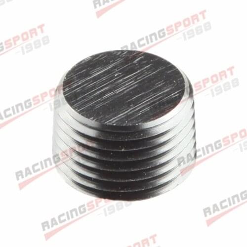1/2" NPT Pipe Thread Allen Socket Plug NPT Plug Black