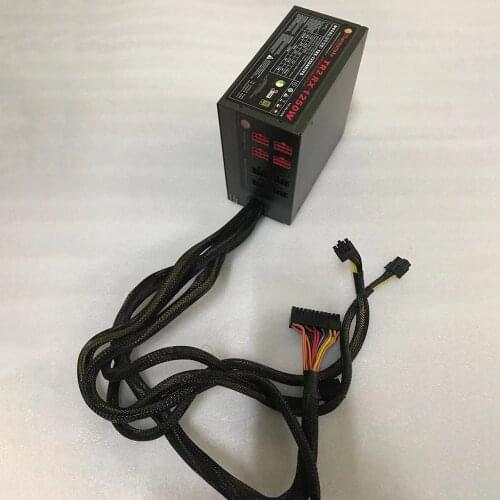 10 graphics cards 6+2p dual cpu8+8p gold half module 1250w single 12v TRX-1250AH3YG