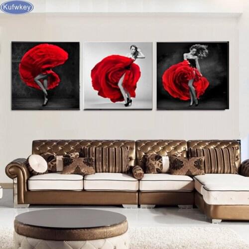 3pcs/sets beautiful roses woman 3d diamond painting square drill,diamond embroidery cross-stitch home decoration,Diamond mosaic