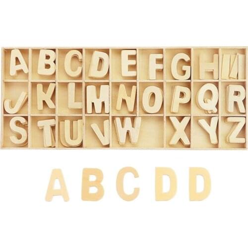 Wooden Letters Natural Alphabet Letters Numbers Name Design DIY Personalised Craft Wedding Birthday Xmas Party Home Decor