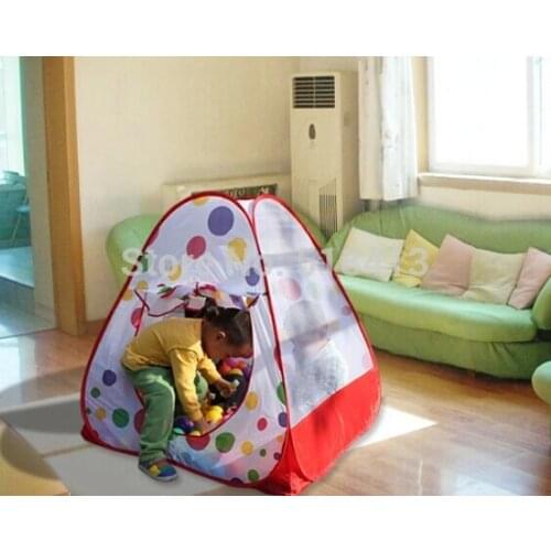 Childrens Play House Tent Princess Toys Baby Gifts Foldable Polyester Student Gift Multicolor 2-4 Years 2021