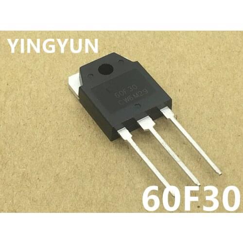 10pcs/lot recovery diode 60F30 60F30A 60A 300V Commonly used in arc welding inverter New Original