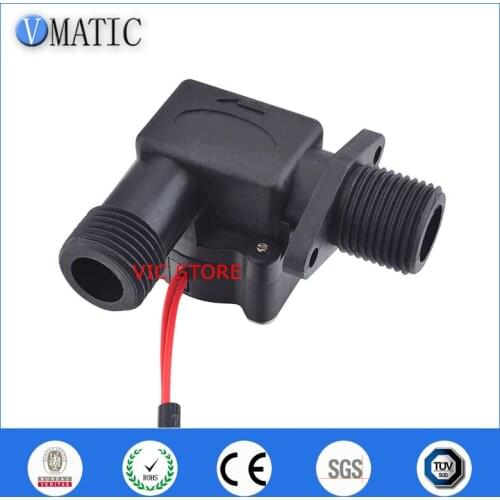 High Quality VCB658 Electronic Automatic Toilet Sensor Faucet Oem G1/2 Black Meter Electric Water Flow Switch