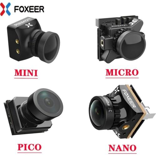 Foxeer Razer Mini / Razer Micro/ Razer NA:NO 1200TVL PAL/NTSC 4:3/16:9 Switchable FPV Camera For Mini Drone camera Multirotor