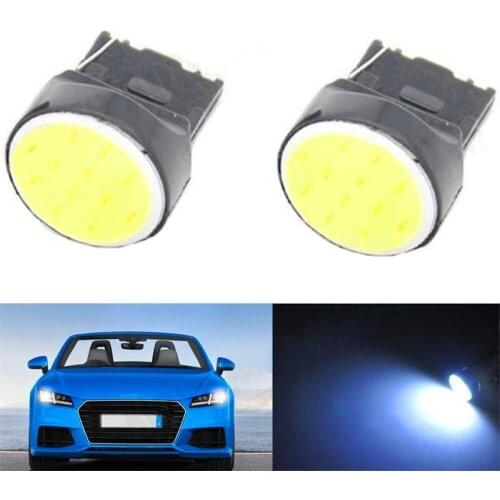 JX-LCLYL 4pcs T20 7440 7443 W21W COB LED Car Reverse Backup Light Stop Lamp White