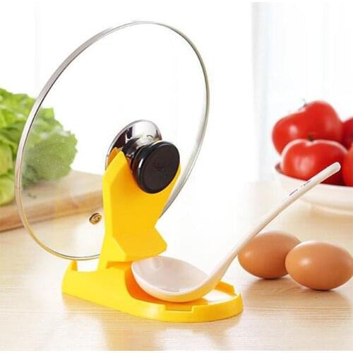 Kitchen Spoon Rests Pot Lid Shelf Cooking Storage Stand Holder Rack Utensil Cooking Accessories Kitchen Gadgets