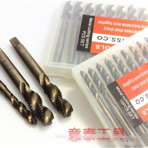 HSS - CO screw machine tap M2-(10PCS/SET)