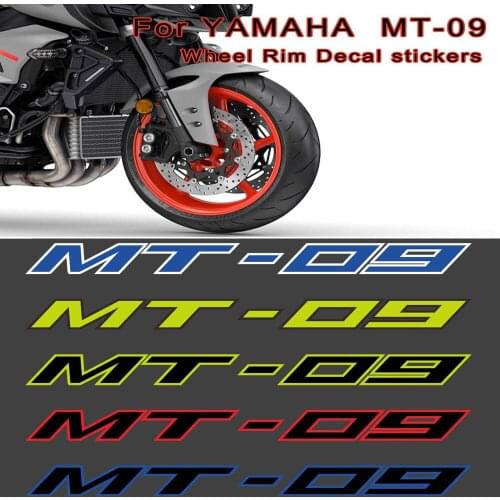 Motorcycle Sticker Decal Stripes For YAMAHA MT-09 MT09 MT 09 Wheel Rim Helmet Tank Body Shell 2017 2018 2019 2020