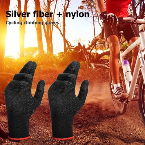 Anti Slip Touch Screen Gloves Breathable Knit Thermal Gloves for Gaming Biking Motorcycle Gloves Sports Full Finger