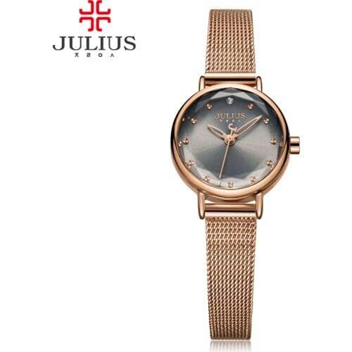 New Arrival Watches Women Cheap Creative Clock Hand Watch Dress Simple Metal Rose Design Quartz-Watch Wholesale Drop Ship JA-942