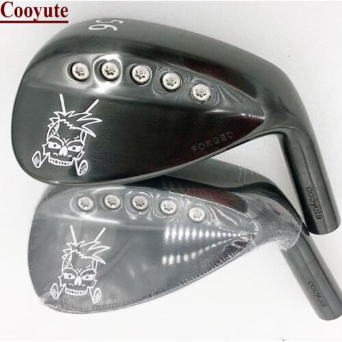 NEW Golf heads Cooyute FORGED Skull black Golf wedge heads and 52.56.58 degree Clubs heads No Golf shaft Free shipping